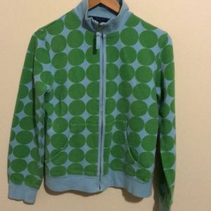 Boden Polka Dot sweatshirt top sweater